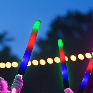 Reusable LED Foam Glowsticks for the Neon Disco   Get you
