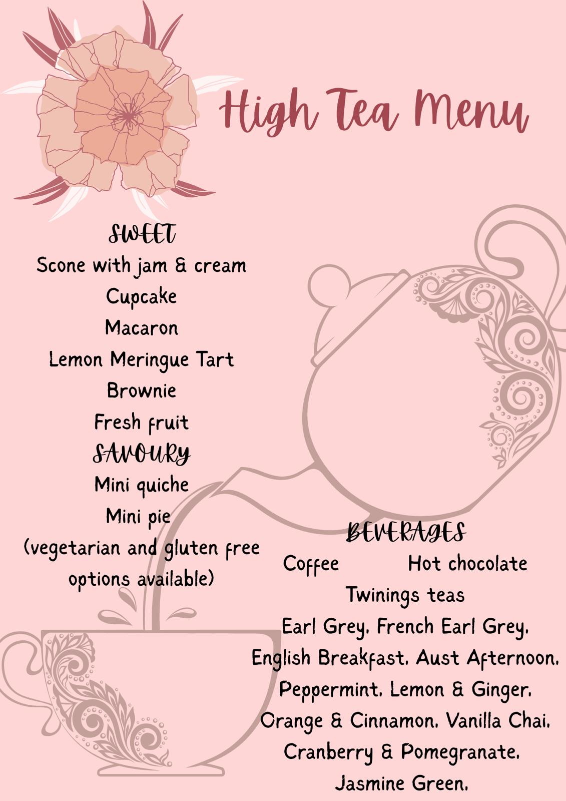 High Tea Session 1 1pm-1.45pm - Image 2